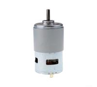 Syrkoven High 775 Electric Motor 7600RPM 24V Silver Grey High 775 Electric | Wide voltage 12V-36V, dual output shafts, easy mount 29mm spacing, for ideal for DIY robotics