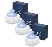 Syruna - Mouthguard, Syruna Anti-Snoring Mouthpiece, Anti-Snoring Mouth Protector for Sleeping, Soft and Effective Anti-Snoring Device, Nighttime Silence for Restful Sleep(3pcs)