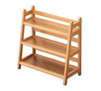 Syrup Bottle Stand, Cup Holder, Multi-purpose, Keep Organized And Clean, Bamboo Spice Rack, Spice Rack for The Kitchen Table, brown