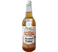 Syrup Bundle With Zero Calorie Vegan Hazelnut Praline Flavour Syrup With Sweetener 1000ml - By Oerich Gift