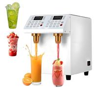 Syrup Dispenser, Automatic Fructose Dosing Machine, Double Cylinder Quantitative Syrup Machine for Milk Tea Shops, Efficient and Intelligent Equipment
