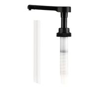 Syrup Pump Dispenser - 23cm PP Manual Dosing Pump | Simple Food Grade Pump Dispenser | Manual Syrup Extruder - Designed to Improve Pr Speed
