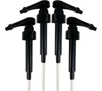 Syrup Pump for Monin 750ml Glass Bottle, Black Coffee Syrup Pump with Tip Cover Included (4)