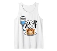 Syrup Syrup Addict Pancake IV Bag Breakfast Drip Tank Top