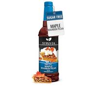 SYRUVIA Syruvia Sugar-Free Maple Bourbon Pecan Syrup For Coffee 25.4 Ounces Maple Bourbon Pecan Flavoring For Coffee