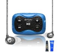 SYRYN 2 Waterproof Swimbud Bundle for Swimming with Music | 8 GB (2,000 Songs or 138 Hours) | Drag and Drop MP3, AAC, M4A, FLAC Using PC or Mac