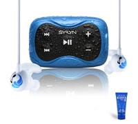 SYRYN 2 Waterproof Swimbuds Sport Bundle for Swimming with Music | 8 GB (2,000 Songs or 138 Hours) | Drag and Drop MP3, AAC, M4A, FLAC Using PC or Mac