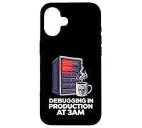 Sysadmin DevOps Debugging In Production At 3AM Case for iPhone 16