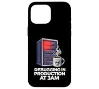 Sysadmin DevOps Debugging In Production At 3AM Case for iPhone 16 Pro Max