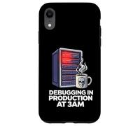 Sysadmin DevOps Debugging In Production At 3AM Case for iPhone XR