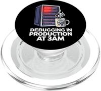 Sysadmin DevOps Debugging In Production At 3AM PopSockets PopGrip for MagSafe