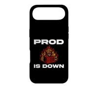 SysAdmin Prod Is Down Server On Fire DevOps Tech Humor Case for iPhone Air