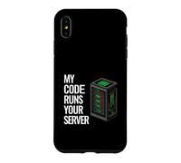 SysAdmin Programmer My Code Runs Your Server Case for iPhone XS Max