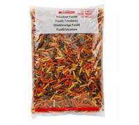 Sysco Classic Tricolour Fusilli Pasta, Professional Catering Ingredient, 5kg Bulk Pack