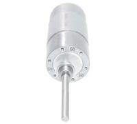SYSCZPWC JGB37 555 DC 12V 24V Metal Gear Motor 12-960RPM Electric M6 Long Shaft High Torque Reversible Gear Reducer Motor Smart(12V With Flange,200 RPM)