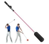 sysdmno Golf Swing Trainer-Golf Tempo＆Grip Trainer，Click Stick Golf Trainer，Golf Speed Trainer，Rhythm Correction for Tempo & Wrist Angle，Portable Training Aidfor Beginners to Pros