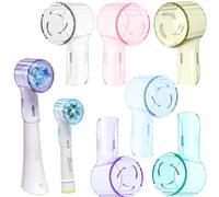 SYSMIC iO Toothbrush Head Covers Compatible with Oral B iO Brush Heads All Round Head Series Electric Toothbrush Protective Cover Cap