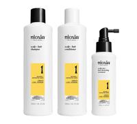 System 1 Natural Hair Light Thinning Kit by for Unisex - 3 Pc 10.1oz Cleanser Shampoo, 10.1 oz Scalp Therapy Conditioner, 3.38oz Scalp and Hair