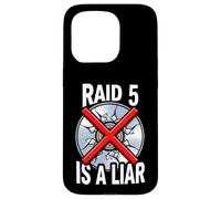System Administrator RAID 5 Is A Liar Server Tech Case for iPhone 15 Pro