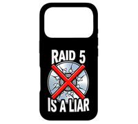System Administrator RAID 5 Is A Liar Server Tech Case for iPhone 17 Pro