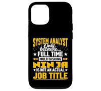 System Analyst Job Title - Funny Business Technology Analyst Case for iPhone 12/12 Pro