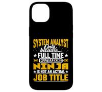 System Analyst Job Title - Funny Business Technology Analyst Case for iPhone 14 Plus