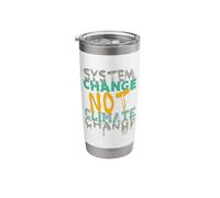 System Change - Not Climate Change! Stainless Steel Insulated Tumbler