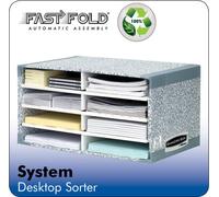 Bankers Box Fellowes System Desktop Sorter Board Grey (Pack 5) 8750