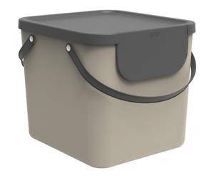 System do segregacji odpadów 40L cappuccino ALBULA Rotho