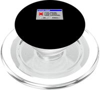 System Error Stop Asking Dont Know Password Joke IT Humor PopSockets PopGrip for MagSafe