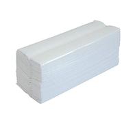 System Hygiene White 2ply Toilet Flushable Flight C-fold Paper Towels - Case of 2432