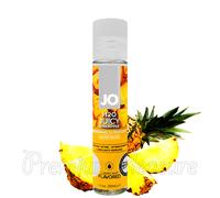 System JO Juicy Pineapple lubricant Water based lube Flavored glide x 30 120 ml