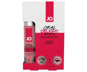 System JO Oral Delight - Cooling Edible Lubricant - Strawberry (30ml)