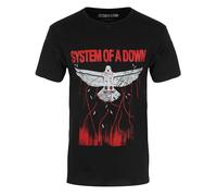 Band Monkey System of A Down Unisex T-Shirt Dove Overcome Multicoloured