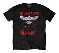 System of A Down Dove Overcome Official Tee T-Shirt Mens Unisex (Small) Black