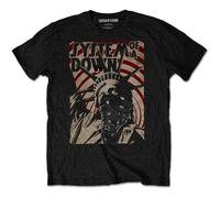 System of A Down Liberty Bandit Official Tee T-Shirt Mens Unisex (Small) Black