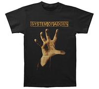 System Of A Down Men's Hand T-Shirt, Black, XX-Large