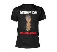 Plastic Head System of A Down Mezmerize T Shirt M Black