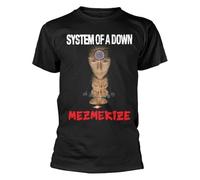 Plastic Head T-Shirt System of a Down Mezmerize Black Size L