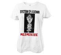 System Of A Down Officially Licensed Mezmerize Women T-Shirt (White), X-Large