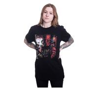 System Of A Down - Painted Faces - T-Shirt - black - XXL - 100% Cotton XXL