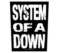 System of A Down Stacked Logo Back Patch