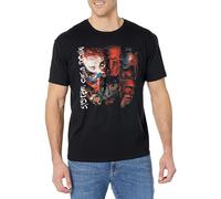 System of a Down Unisex-Adult Painted Faces T-Shirt, Black, S