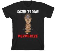 System Of A Down Unisex's Mezmerize T-Shirt, Black, Large