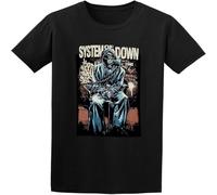 System of The Down SOAD Mask NTS T Shirt for Men Tee Black XL