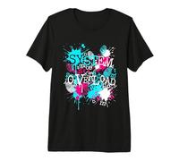 System Overload Distressed Typewriter Chaotic Ink Smudge Premium T-Shirt