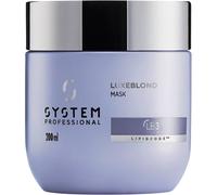 System Professional Women's LuxeBlond Hair Mask 200ml in Clear