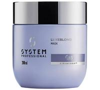 System Professional Women's LuxeBlond Hair Mask 200ml in Clear System Professional Clear