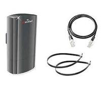 System Q IPMIT204 Budget 2.4Ghz, 300Mbps PoE IPmitter Wireless IP Bridge (Black)