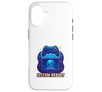 System Reboot Digital Reality Reset Case for iPhone 16